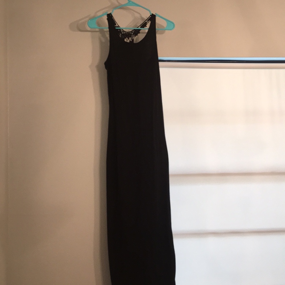 Missimo black maxi dress